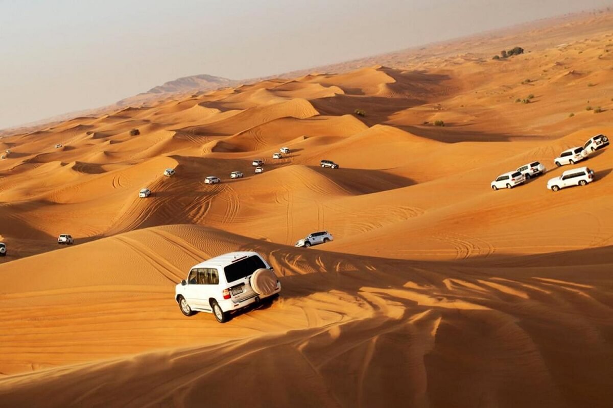 Day 3 of Eid Dubai Itinerary - Desert Safari & Beach Experience